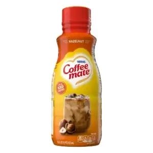 Coffee Mate Hazelnut Liquid Coffee Creamer, 16 FL Oz Bottle 6/Pack