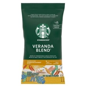 Starbucks Veranda Ground, 2.5 Oz Single Bags