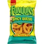 Funyuns Spicy Queso Onion Flavored Rings Packaging