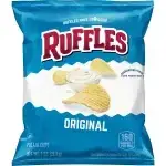 Ruffles Ridged Original Potato Chips, 1.5 Oz Bag/64 Count