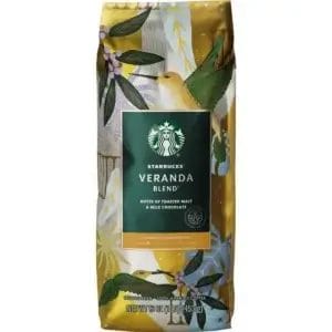Starbucks Veranda Blend Whole Bean, 16 Oz Bag