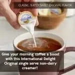 International Delight Original Liquid Creamer Mini Cups Packaging