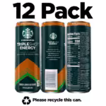 Starbucks Tripleshot Energy Dark Caramel Coffee , 11 Oz Can