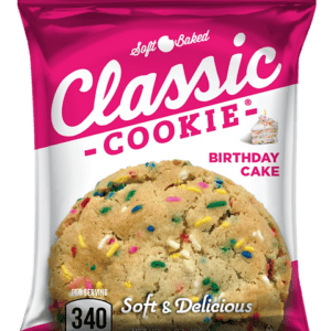 Classic Cookie Birthday Cake, 3 Oz Bags/48