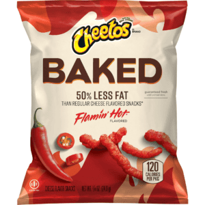 Cheetos Hot Crunchy Baked, 0.87 Oz - Bags/104