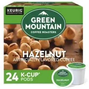 Green Mountain Hazelnut, K Cups