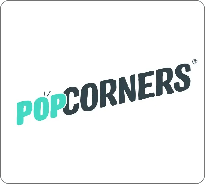 Popcorners Kettle White Cheddar Corn Chips 1 Oz Bags/64