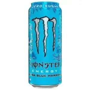 Monster Energy Ultra Blue Hawaiian Zero Sugar, 16 Oz Can
