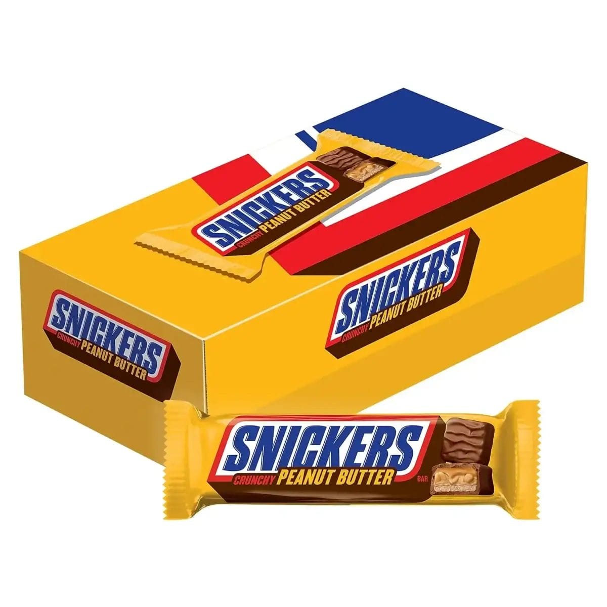 Snickers Peanut Butter Squared Singles Size Chocolate Candy Bars