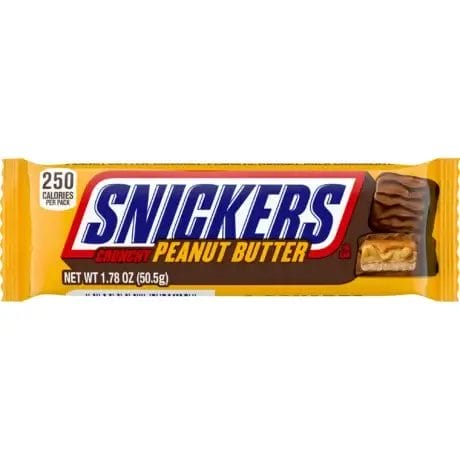 Snickers Peanut Butter Squared Singles Size Chocolate Candy Bars