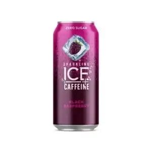 Sparkling Ice® +Caffeine Naturally Flavored Sparkling Water, Black Raspberry 16 Fl Oz