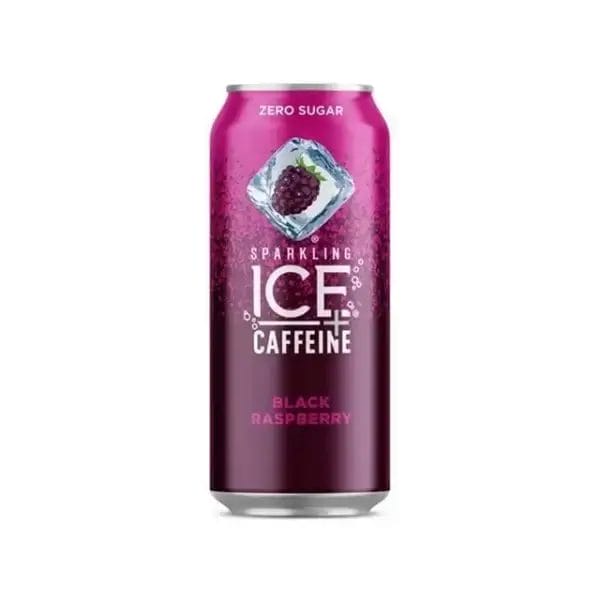Sparkling Ice® +Caffeine Naturally Flavored Sparkling Water, Black Raspberry 16 Fl Oz