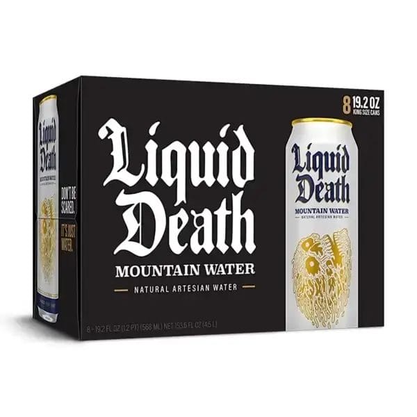 Liquid Death Dead Billionaire Iced Tea Water, 12 Oz Can - Image 3