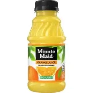 Minute Maid Orange Juice, 10 Oz Bottle