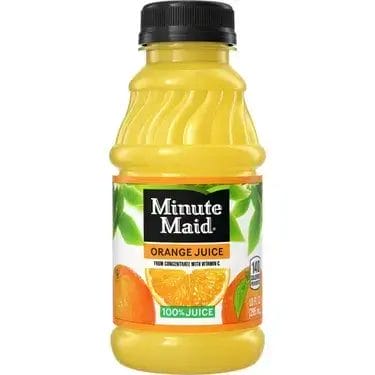 Minute Maid Orange Juice, 10 Oz Bottle