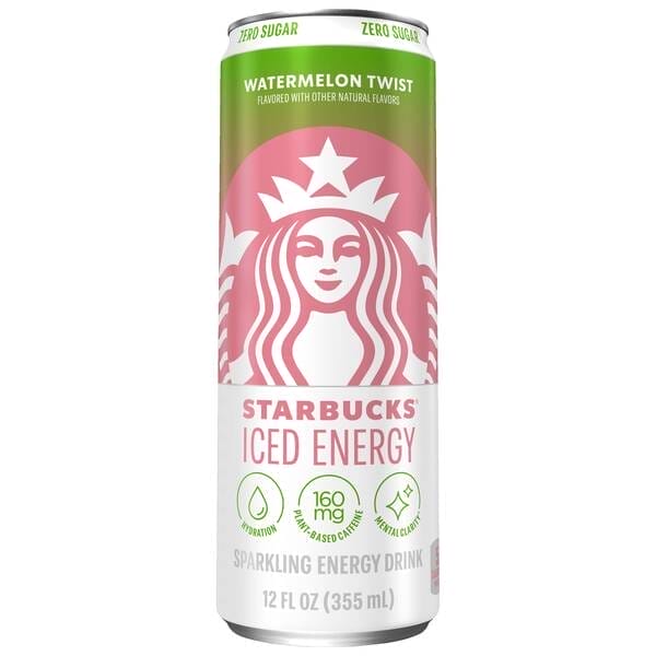 Starbucks Iced Energy Watermelon Twist, 12 Oz Can