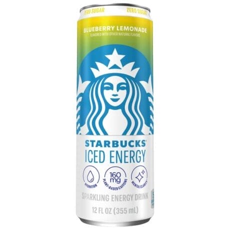Starbucks Iced Energy Blueberry Lemonade, 12 Oz Can
