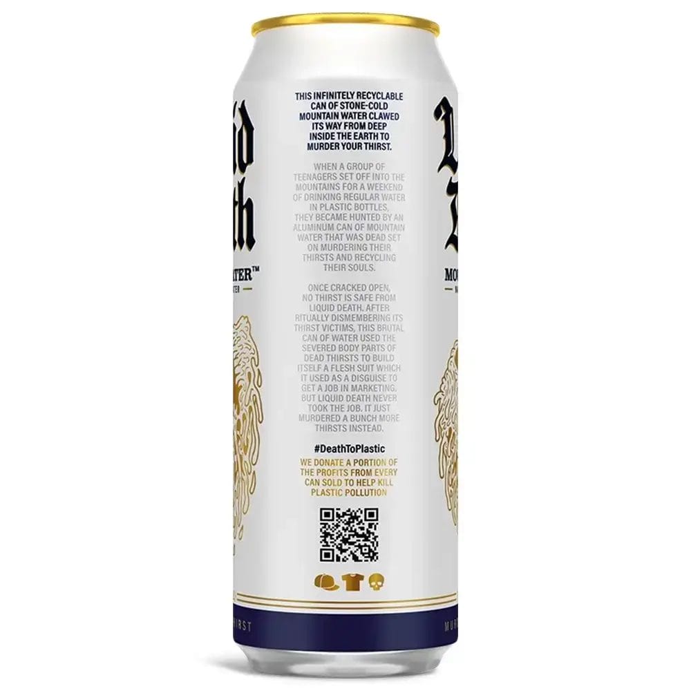 Liquid Death Mountain Water, 16.9 Oz Can