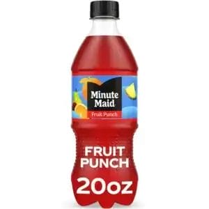 Minute Maid Fruit Punch, 20 Oz Bottle