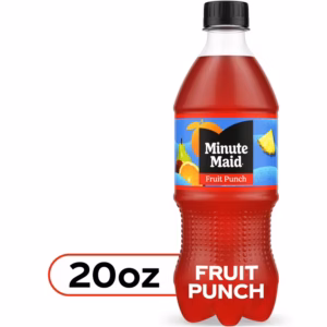 Minute Maid Fruit Punch, 20 Oz Bottle