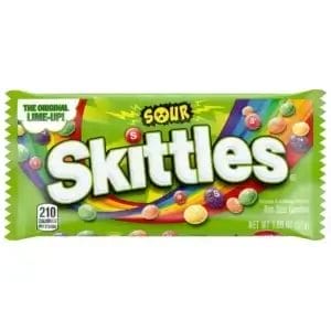 Skittles Bite Size Sour Candy, 1.80 Oz Bags