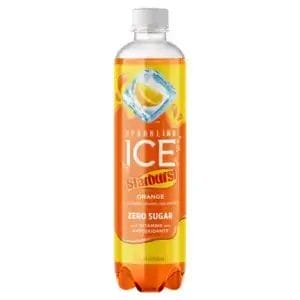 Sparkling Ice STARBURST Orange, 17 Oz Bottle