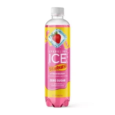 Sparkling ice 17oz Bottle Starburst Strawberry