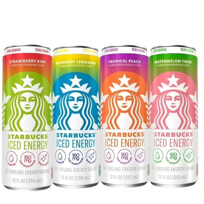 Starbucks Iced Energy Variety Pack, 12 Oz Can