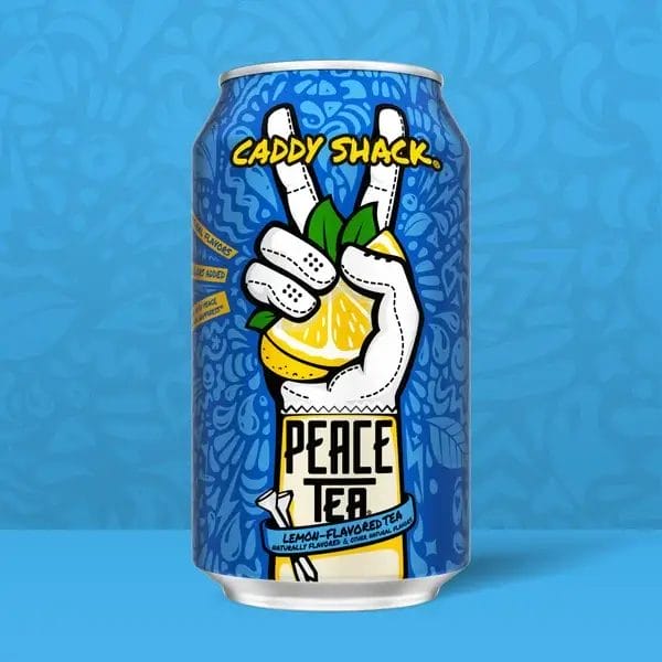 Peace Tea Caddy Shack 12 Oz Cans – 24-Pack Bulk