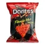 Doritos Nacho Flamin' Hot Tortilla Chips, 1.75 Oz Bags/64