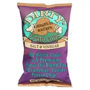 Dirty's Salt and Vingar Kettle, 2 Oz Bags/25