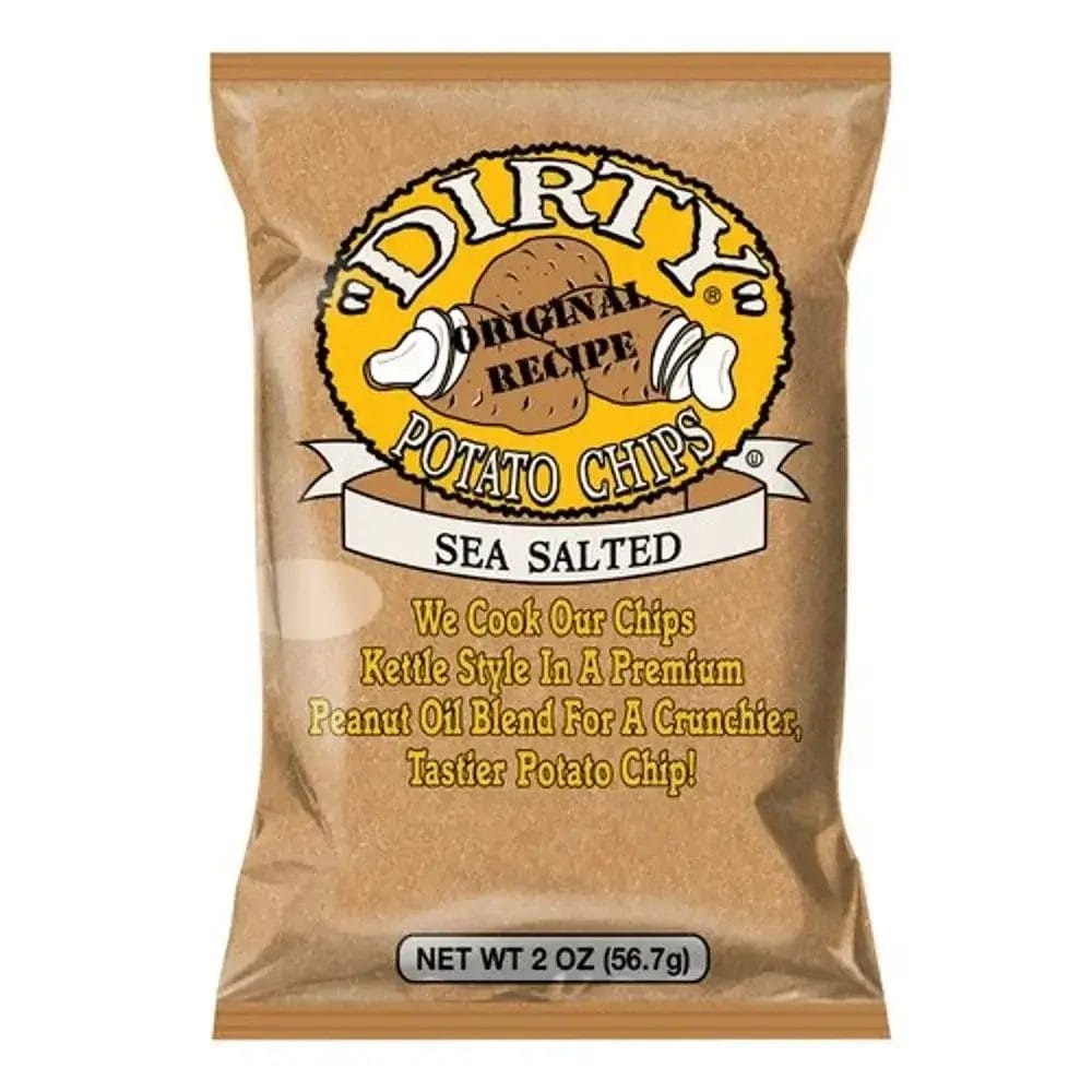 Dirty's Sea Salt Kettle, 2 Oz Bags/25