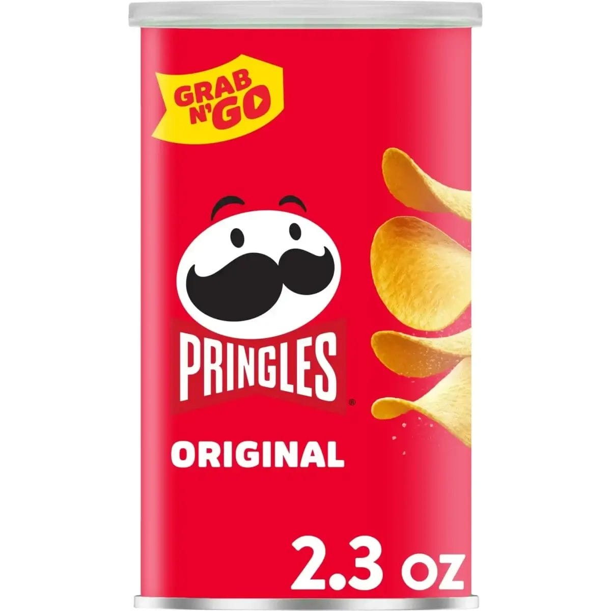 Pringles Original Potato Crisps Chips, 2.5 Oz - Pack/12