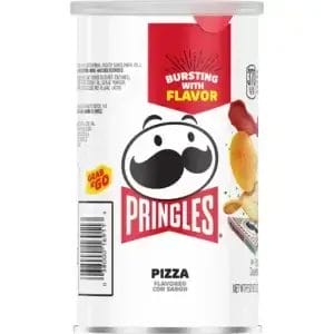 Pringles Pizza Potato Crisps Chips, 2.5 Oz - Pack/12