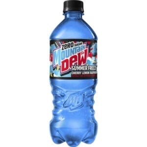 Mountain Dew Summer Freeze Zero Sugar, 20 Oz Bottle ( New- Limited!! )