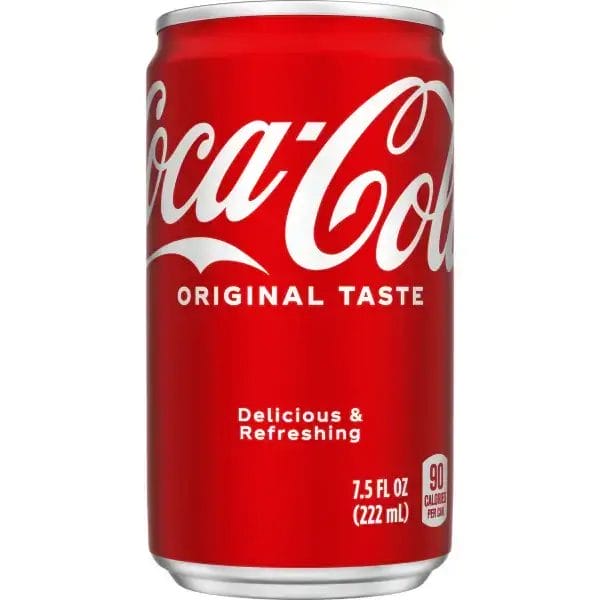Coke Mini-Can 7.5Oz, 10 Pack