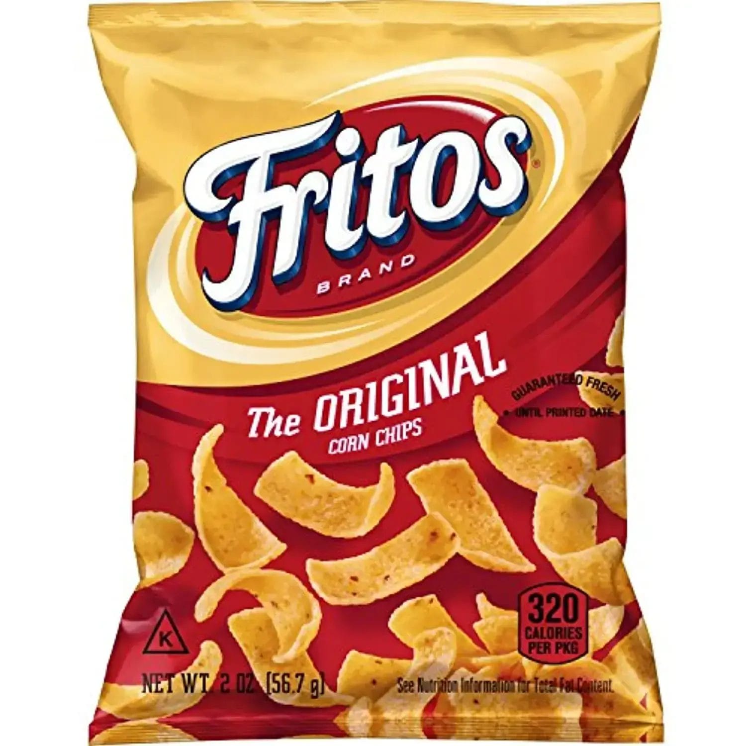 Fritos Original Corn Chips, 2 Oz Bags/64
