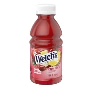 Welch's Fruit Punch Juice, 10 Oz Bottle