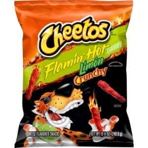Cheetos Flamin' Hot Limon Crunchy, 2.75 Oz Bags/32