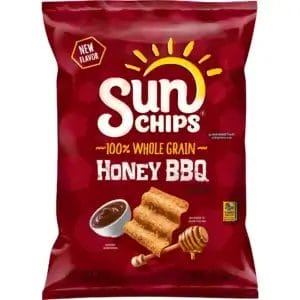 SunChips Honey BBQ Whole Grain, 1 Oz Bags/104