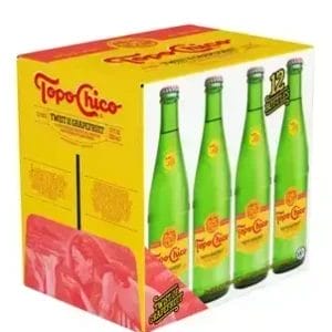 Topo Chico Mineral Water Twist Of Grapefruit, 12 Oz Glass Bottles