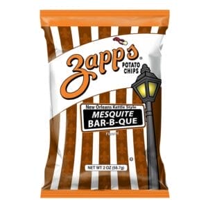 Zapp's New Orleans Mesquite BBQ Kettle Chips, 2.5 Oz Bags/10