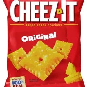Cheez-it Crackers, Original, 3 Oz – 60