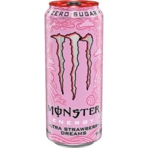 Monster Energy Ultra Strawberry Dreams Zero, 16 Oz Can