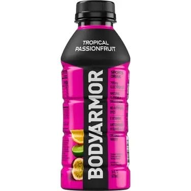 BODYARMOR Superdrink Tropical Passionfruit, 16 Oz Bottle