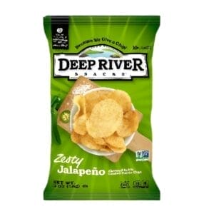 Deep River Kettle Jalapeno Potato Chips, 2 Oz – 24