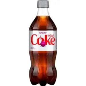 Diet Cherry Coca-Cola, 20 Oz Bottle (New!!)