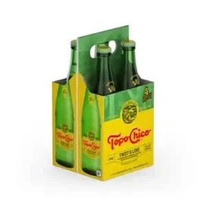 Topo Chico Mineral Water Twist Of Lime, 12 Oz Glass Bottles
