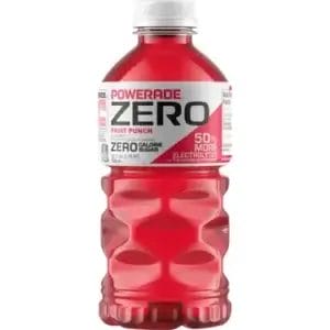 POWERADE Zero Fruit Punch, 28 Oz Bottle