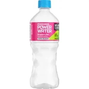 POWERADE Power Water Zero Sugar Strawberry Kiwi, 20 Oz Bottle